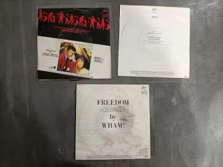 Lote 9 singles Wham! George Michael