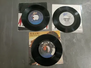 Lote 9 singles Wham! George Michael