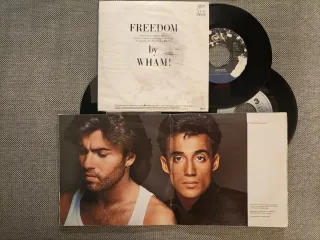 Lote 9 singles Wham! George Michael