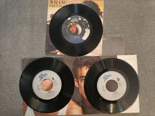 Lote 9 singles Wham! George Michael