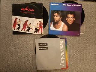 Lote 9 singles Wham! George Michael