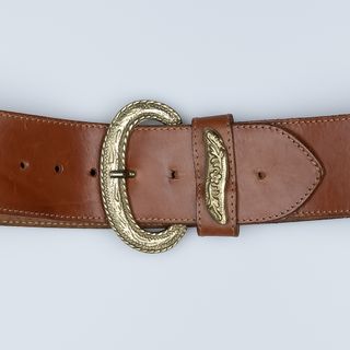 Cintura Johnny Lambs 100% Pelle tg 42 - M Marrone