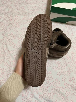 Puma Speedcat Wedges Taupe Chocolate Marron