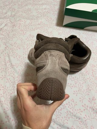 Puma Speedcat Wedges Taupe Chocolate Marron