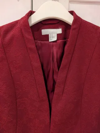 Blazer H&M Granate Talla S