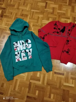 Lote 2 felpe con cappuccio