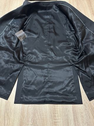 Traje de raya diplomática hombre