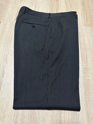 Traje de raya diplomática hombre