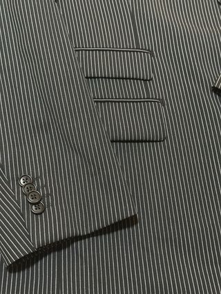 Traje de raya diplomática hombre