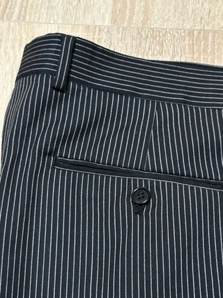 Traje de raya diplomática hombre