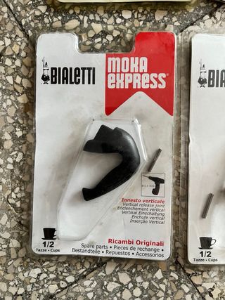 5 manici moka Bialetti nuovi