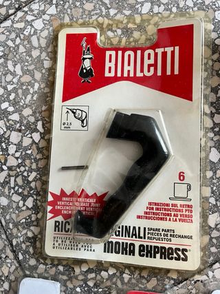 5 manici moka Bialetti nuovi