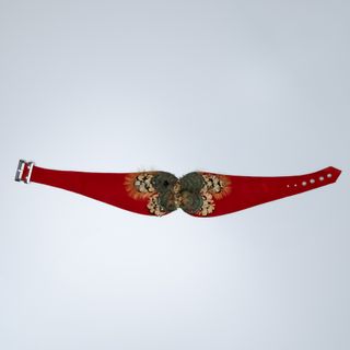 Cintura in Pelle scamosciata Made in Italy