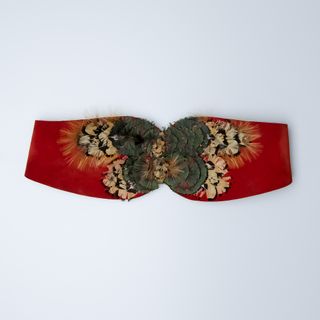 Cintura in Pelle scamosciata Made in Italy