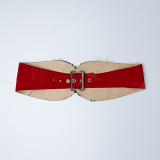 Cintura in Pelle scamosciata Made in Italy