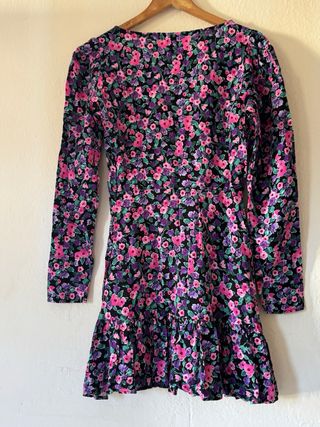 Vestido Zara flores M