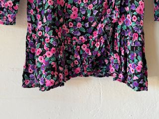 Vestido Zara flores M