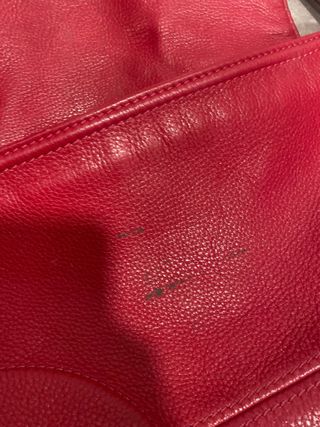 Bolso Carolina Herrera Piel Rojo