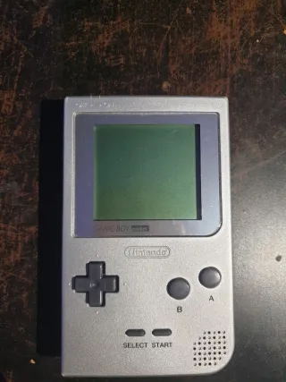 Nintendo Game Boy Pocket Plata