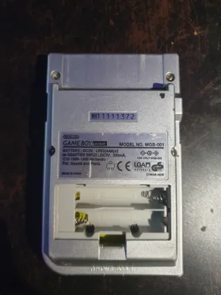 Nintendo Game Boy Pocket Plata