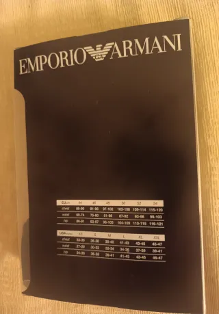 Boxers Emporio Armani Talla M