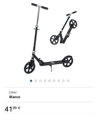 Patinete Negro EN CAJA