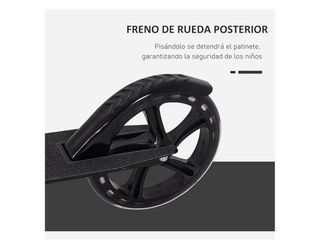 Patinete Negro EN CAJA