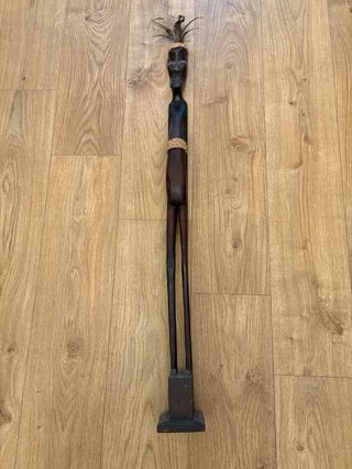 figura Talla africana madera