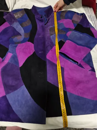 Chaqueta Jutta Niemann Vintage Patchwork
