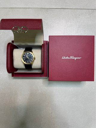 Reloj Salvatore Ferragamo Negro/Dorado