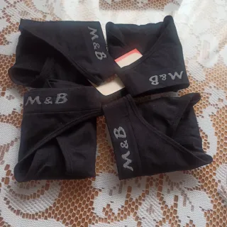 Lote 4 tangas  sin costuras nuevas a estrenar M&B