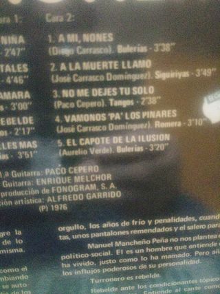 Vinilo El Turronero - Vente Conmigo Niña