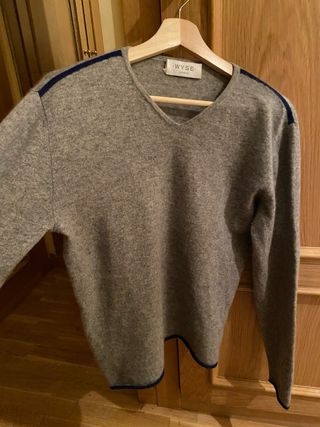Jersey Wyse London Cachemira Gris Talla M
