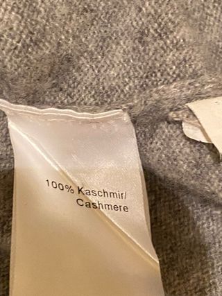 Jersey Wyse London Cachemira Gris Talla M