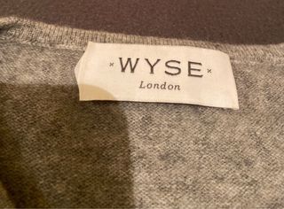 Jersey Wyse London Cachemira Gris Talla M