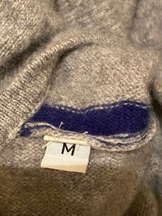 Jersey Wyse London Cachemira Gris Talla M