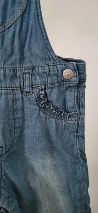 Peto vaquero niña forrado por dentro