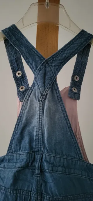 Peto vaquero niña forrado por dentro