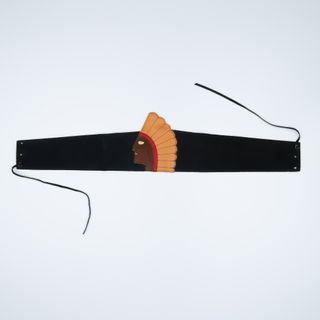 Cintura 100% Pelle Nera Made in Italy