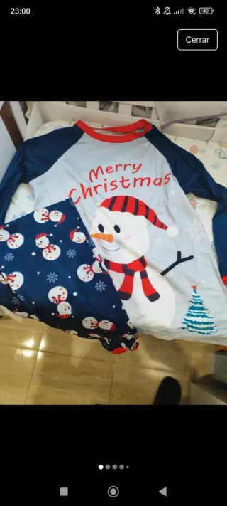 Lote pijamas Navidad familia