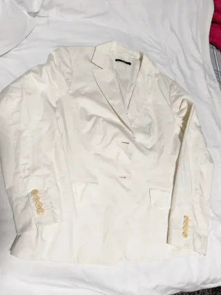 Americana Hugo Boss Blanca Talla M