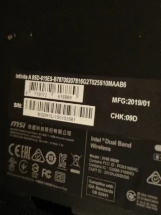 Ordenador Gaming MSI