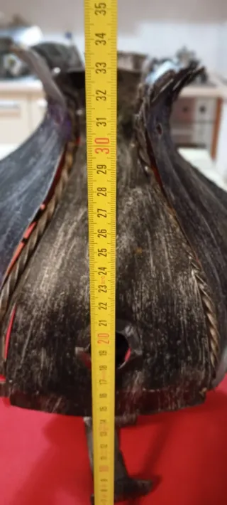 Lampada da tavolo ferro battuto design artigianale