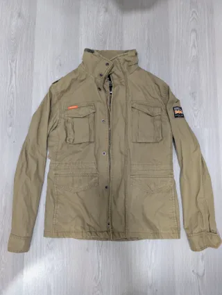 Chaqueta militar Superdry beige