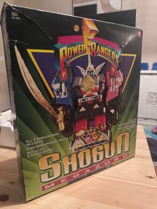 Shogun Megazord Deluxe 1995 Bandai COMPLETO