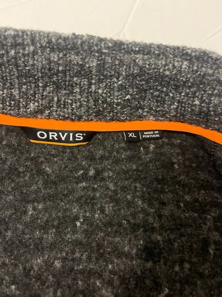 Chaqueta Orvis Lana Gris Talla XL