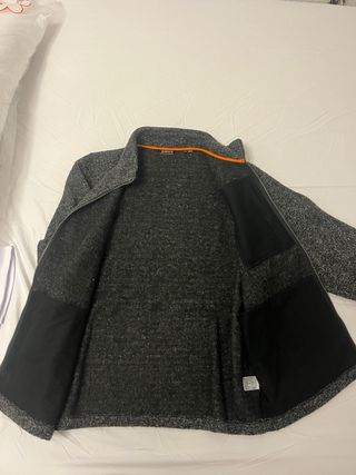 Chaqueta Orvis Lana Gris Talla XL