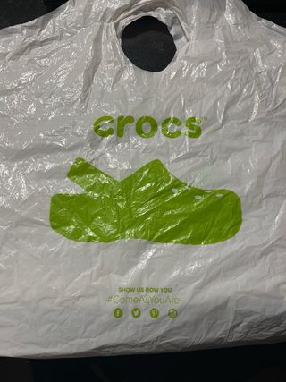 Crocs Azules Echo Wave Talla 39