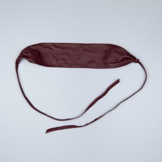 Cintura 100% Pelle Bordeaux Made in Italy
