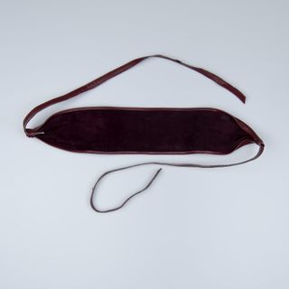 Cintura 100% Pelle Bordeaux Made in Italy